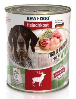 BEWI DOG konzerva zvěřina 800 g