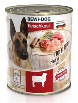 BEWI DOG konzerva jehněčí  800 g